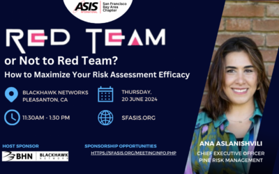 Red Team or Not to Red Team? How to Maximize Your Risk Assessment Efficacy